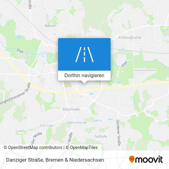 Danziger Straße Karte
