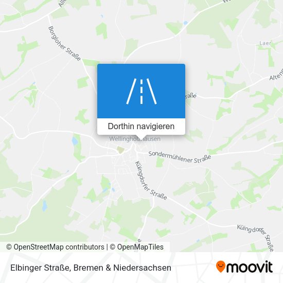 Elbinger Straße Karte