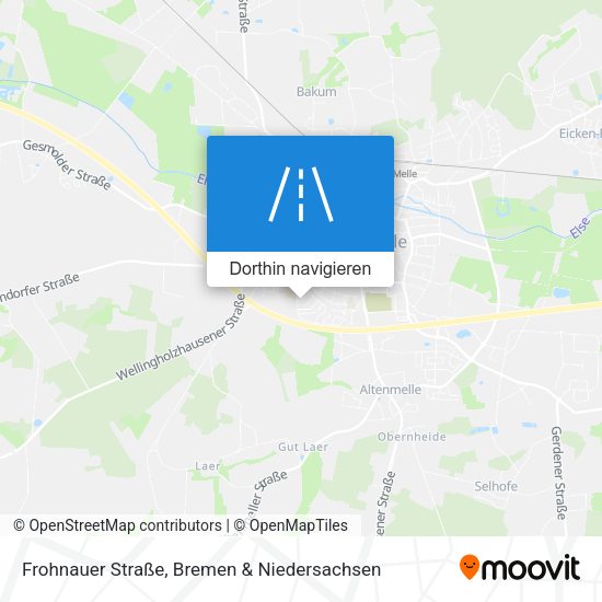 Frohnauer Straße Karte