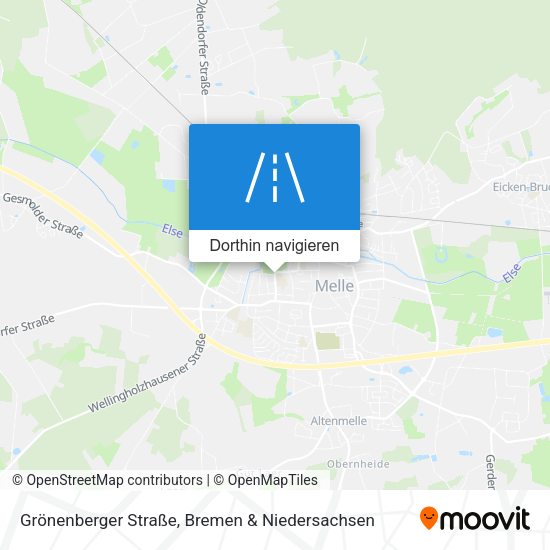 Grönenberger Straße Karte