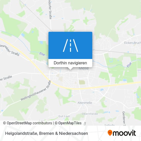 Helgolandstraße Karte