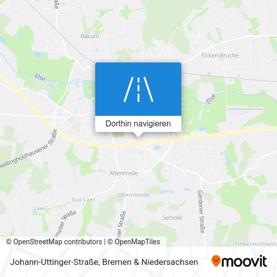 Johann-Uttinger-Straße Karte