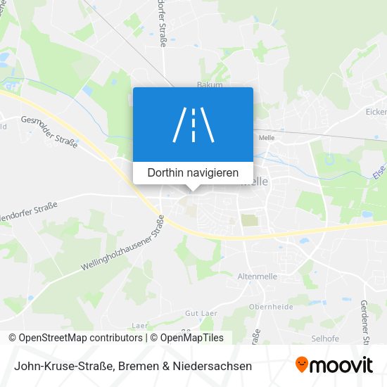 John-Kruse-Straße Karte