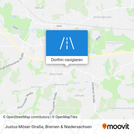Justus-Möser-Straße Karte