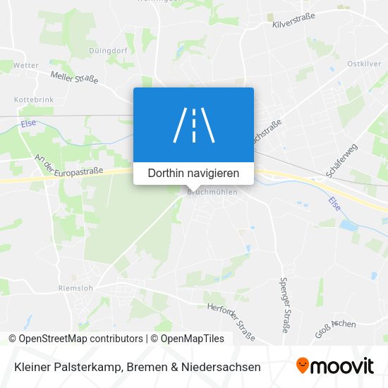 Kleiner Palsterkamp Karte