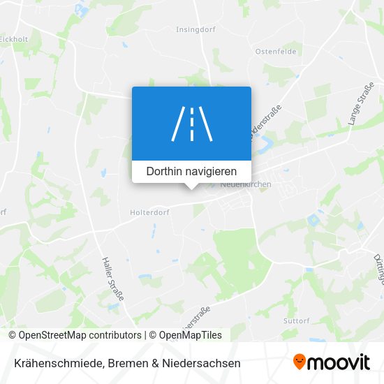 Krähenschmiede Karte