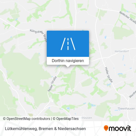 Lütkemühlenweg Karte