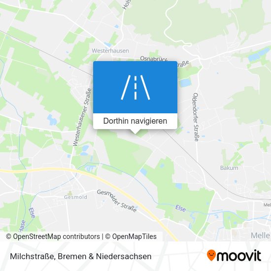 Milchstraße Karte