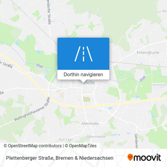 Plettenberger Straße Karte