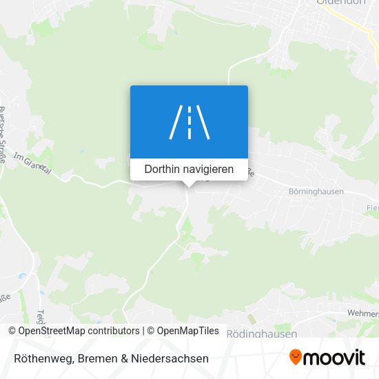 Röthenweg Karte