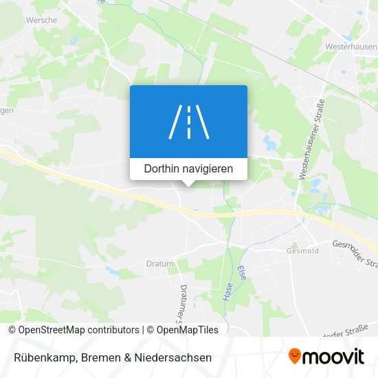 Rübenkamp Karte