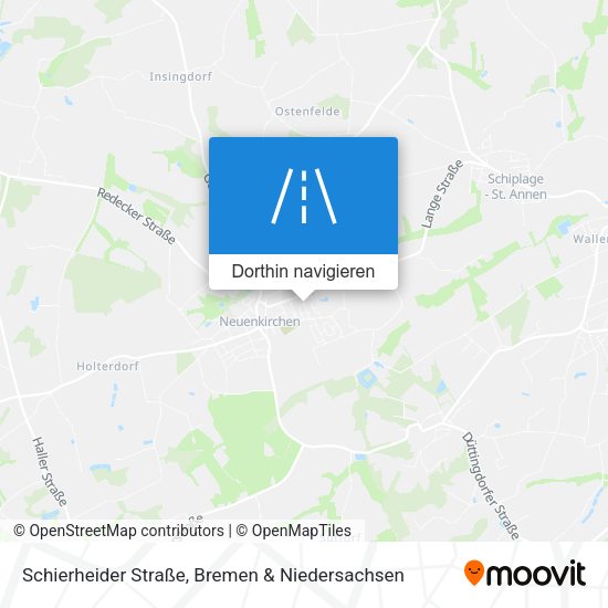 Schierheider Straße Karte