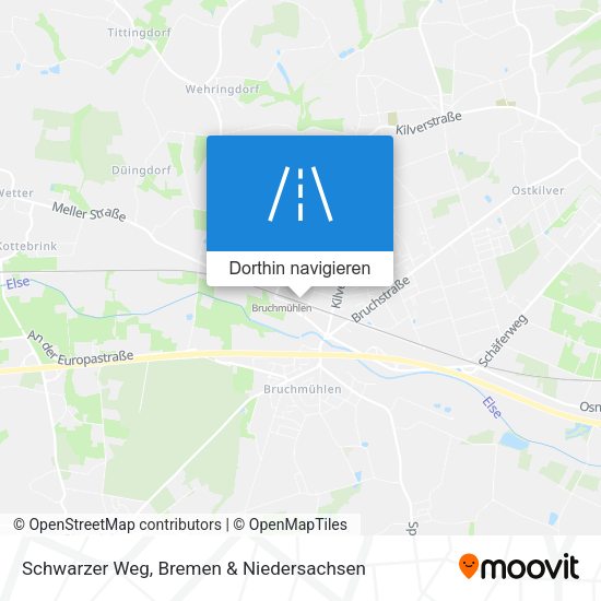 Schwarzer Weg Karte