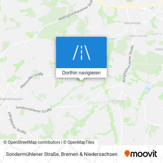Sondermühlener Straße Karte