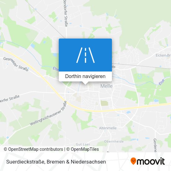 Suerdieckstraße Karte