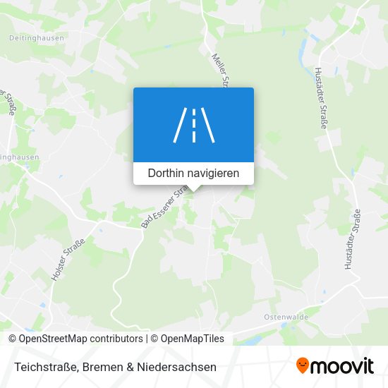 Teichstraße Karte