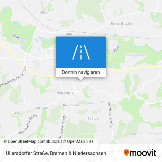 Ullersdorfer Straße Karte