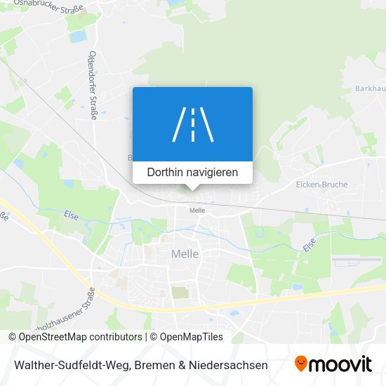 Walther-Sudfeldt-Weg Karte
