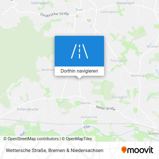 Wettersche Straße Karte