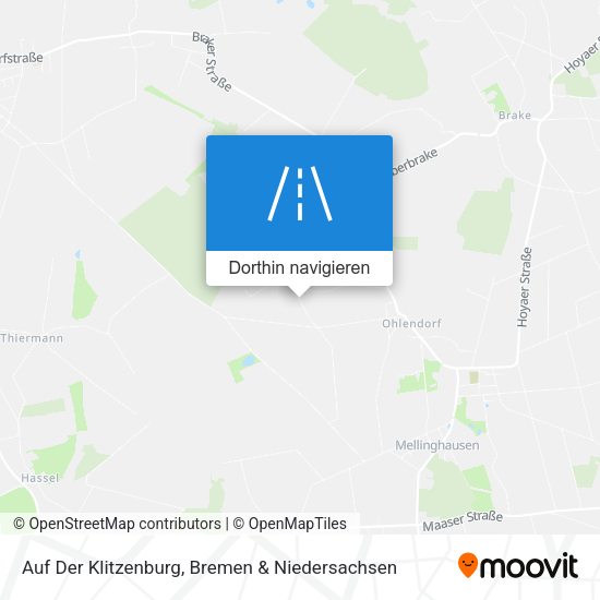 Auf Der Klitzenburg Karte