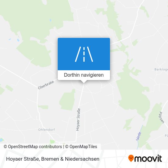 Hoyaer Straße Karte