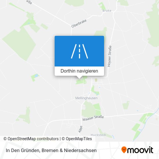 In Den Gründen Karte