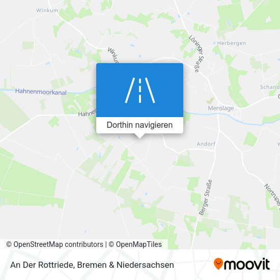 An Der Rottriede Karte