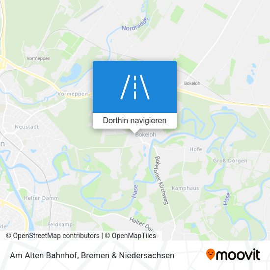 Am Alten Bahnhof Karte