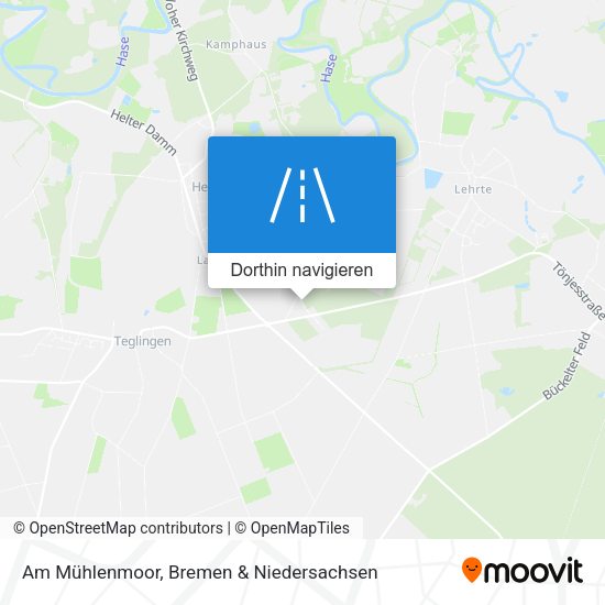 Am Mühlenmoor Karte