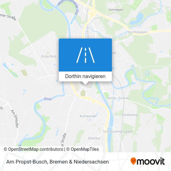 Am Propst-Busch Karte