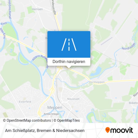 Am Schießplatz Karte