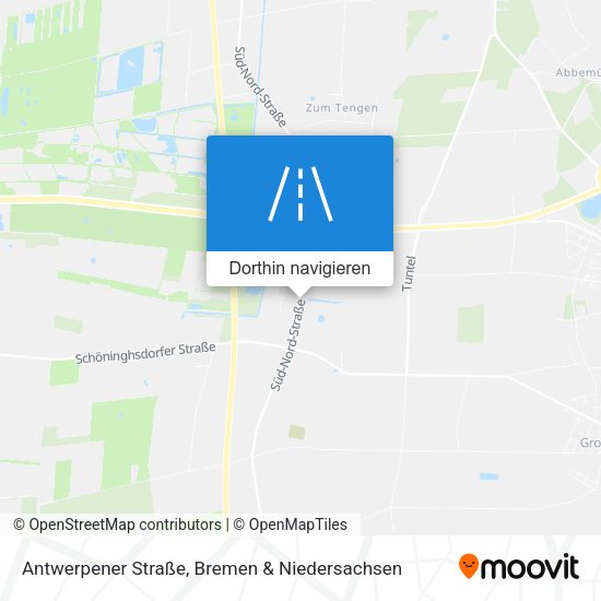 Antwerpener Straße Karte