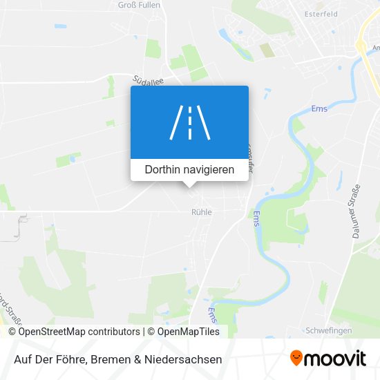 Auf Der Föhre Karte