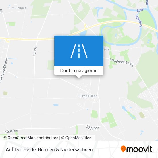 Auf Der Heide Karte