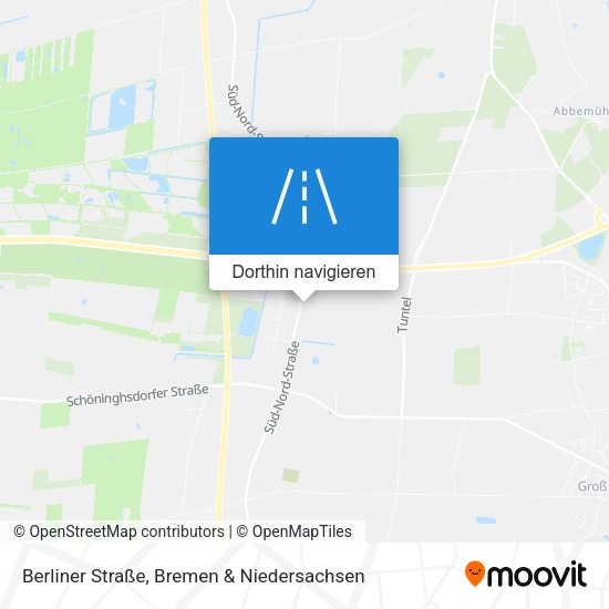 Berliner Straße Karte