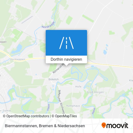 Biermannstannen Karte