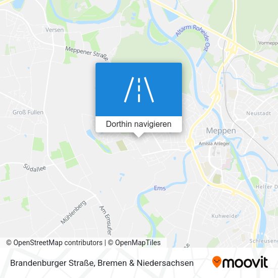 Brandenburger Straße Karte