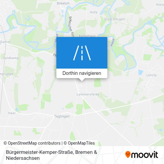 Bürgermeister-Kemper-Straße Karte