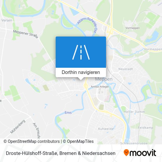 Droste-Hülshoff-Straße Karte