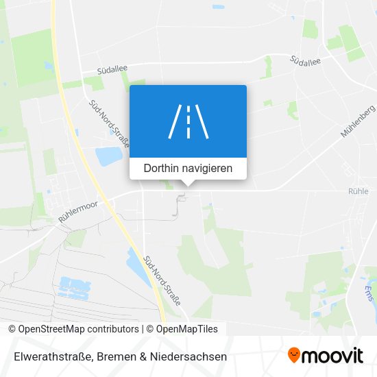 Elwerathstraße Karte