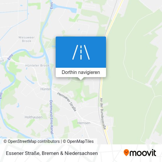 Essener Straße Karte