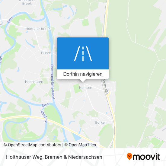 Holthauser Weg Karte