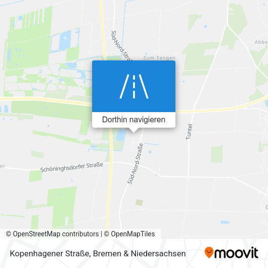 Kopenhagener Straße Karte