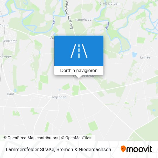 Lammersfelder Straße Karte