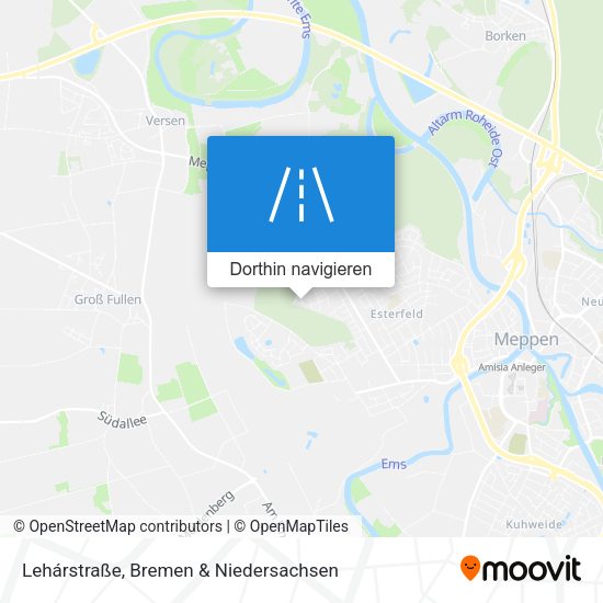 Lehárstraße Karte