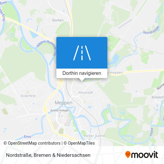 Nordstraße Karte