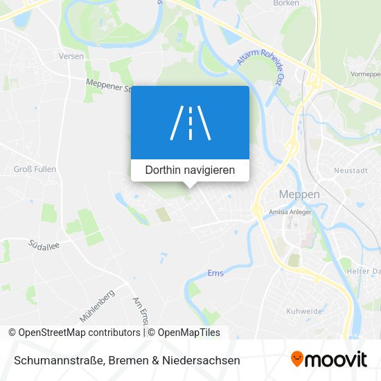Schumannstraße Karte
