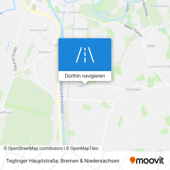 Teglinger Hauptstraße Karte
