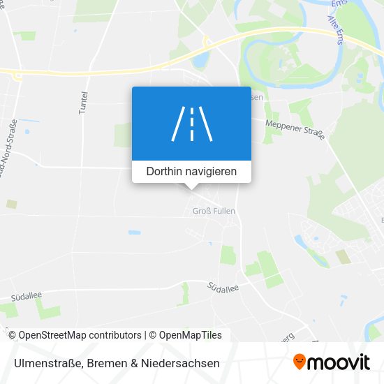 Ulmenstraße Karte
