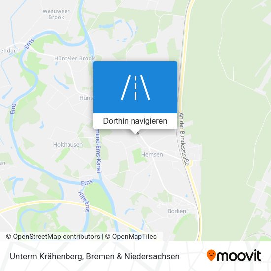 Unterm Krähenberg Karte